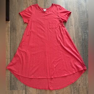 LuLaRoe Carly Coral Dress